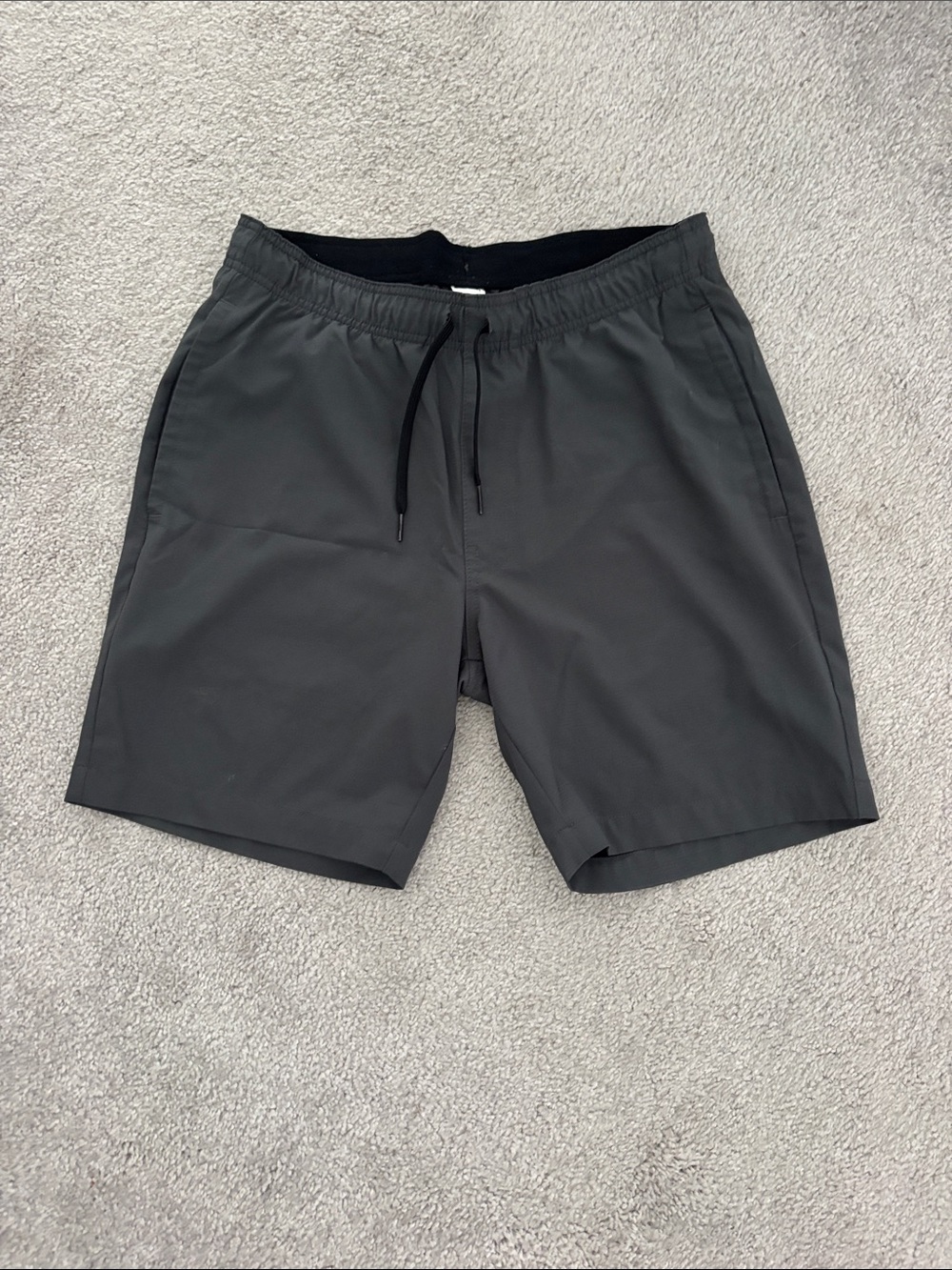Travis Mathew Men's Charcoal Drawstring Active Shorts